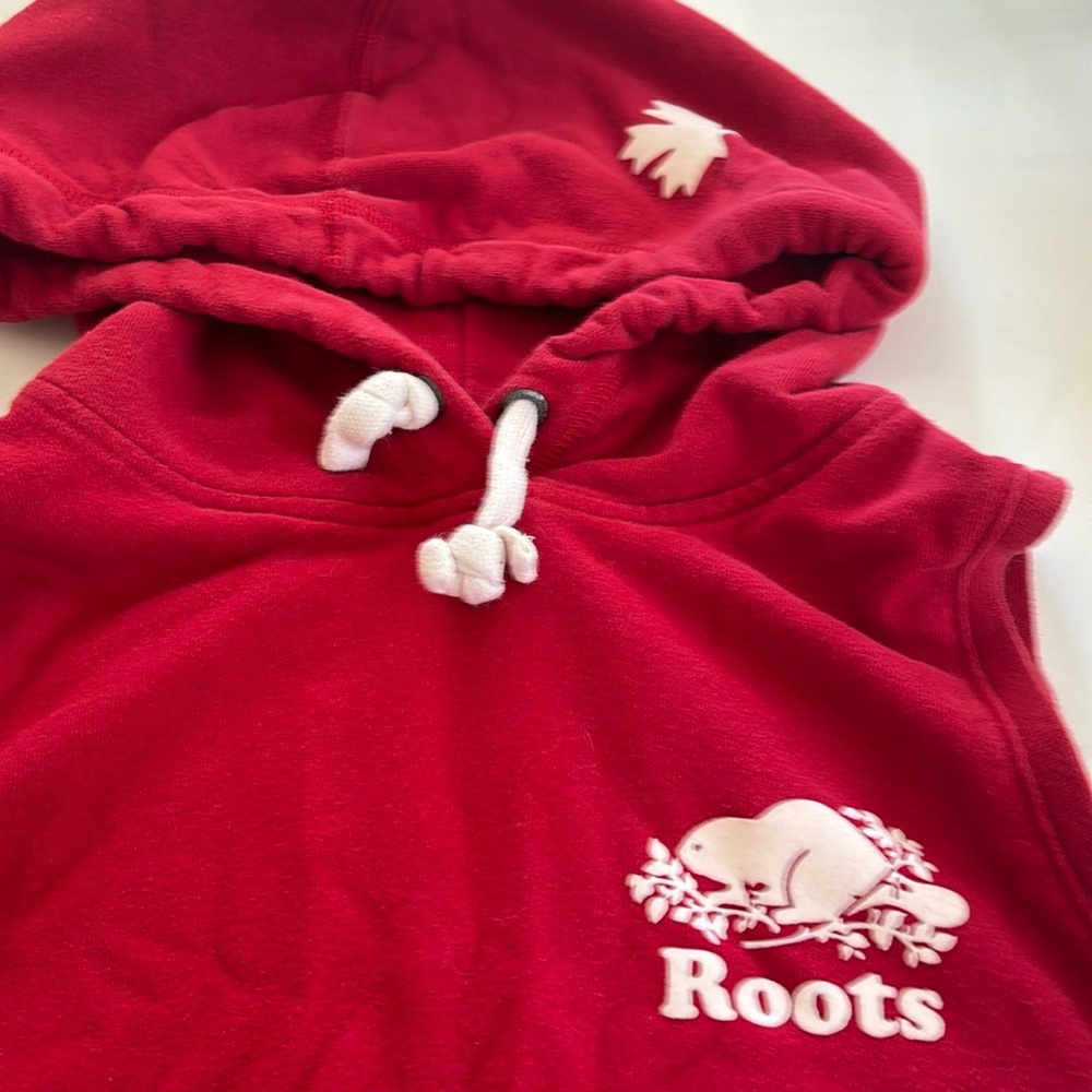Roots sweater kangaroo pouch dress